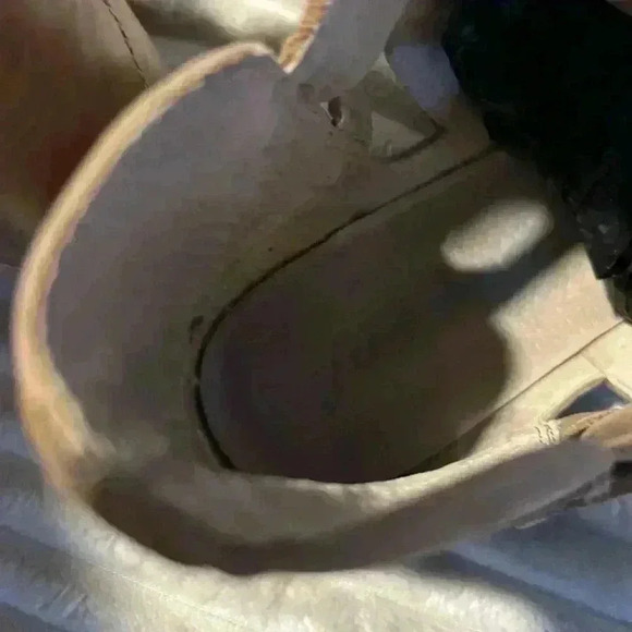 Free People Tan Leather Buckle Booties, size 40‎ - Picture 8 of 8